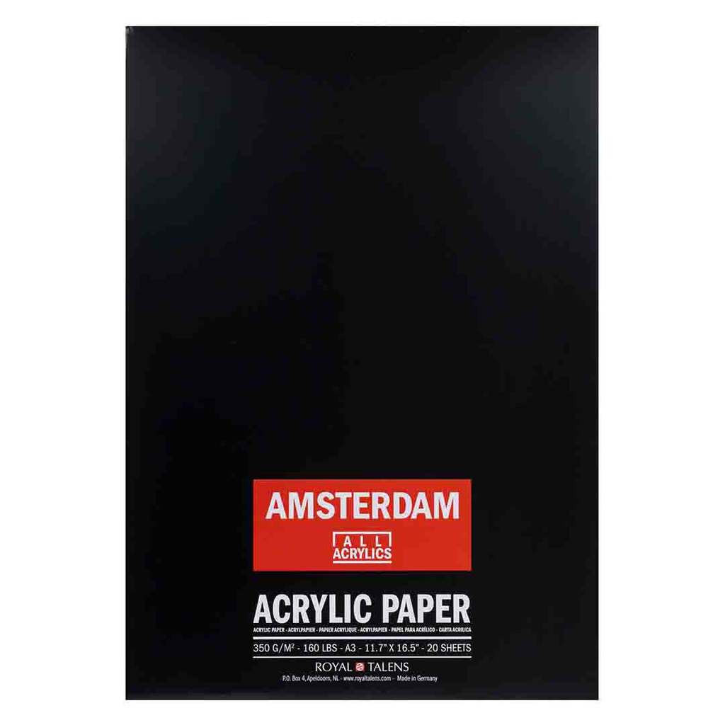 Amsterdam Acrylic paper    A3 350G FSCM70
