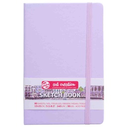 [9314132M] Art Creation sketch book black P.VIOL.13X21 140G 