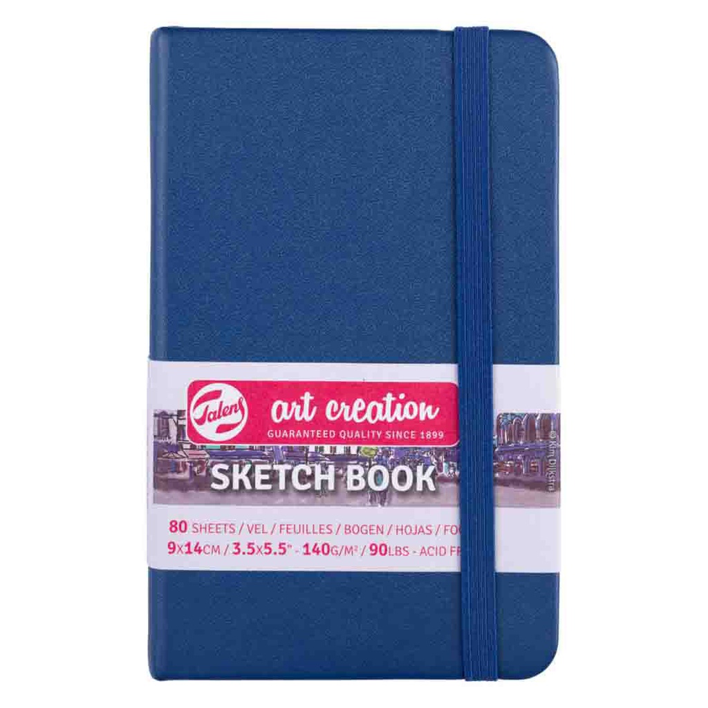 Art Creation sketch book black NVY.BL.9X14 140G 