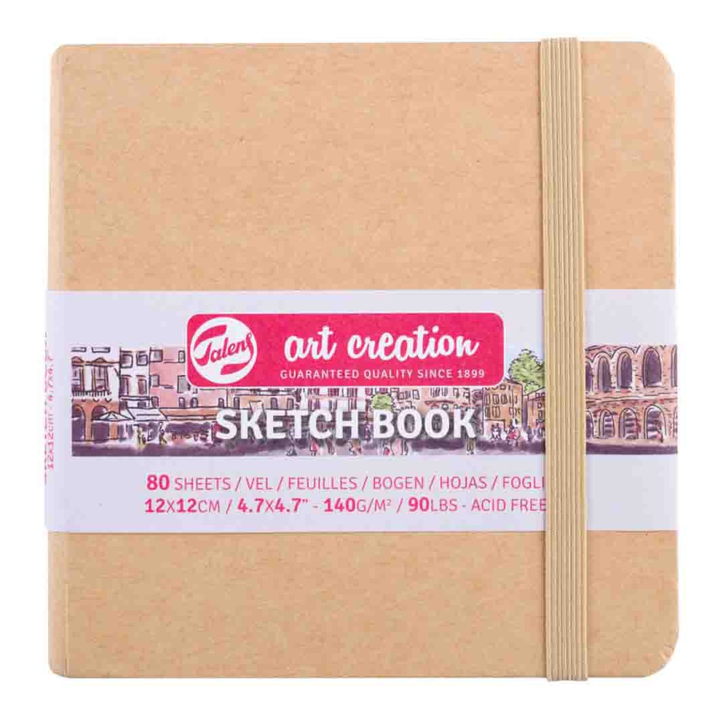 Art Creation sketch book black kraft 12X12 140G 