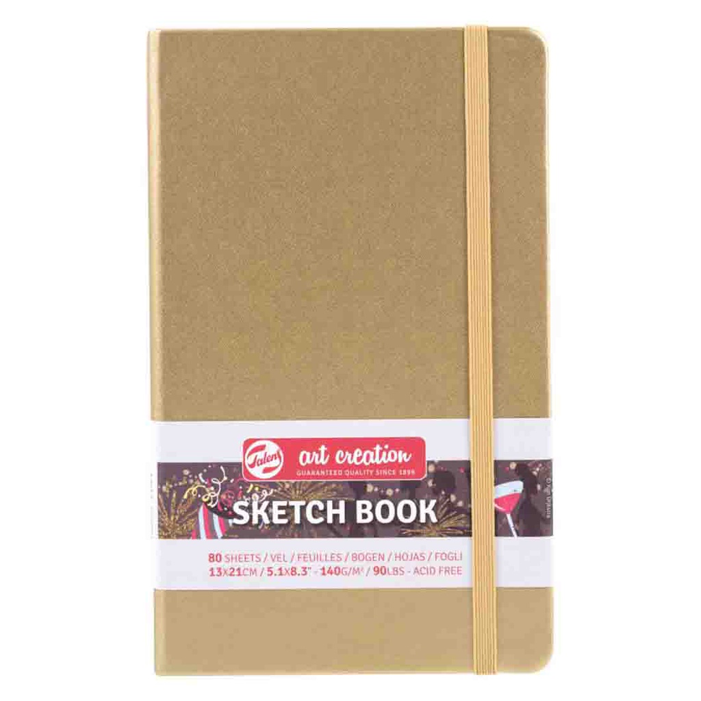 Art Creation sketch book black W.GOLD 13X21 140G 