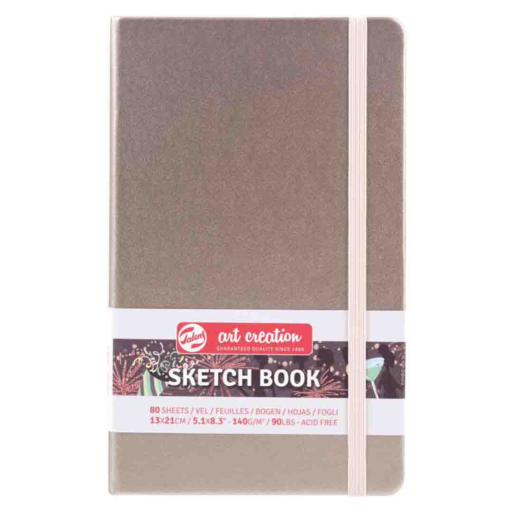 Art Creation sketch book black P.CHMP.13X21 140G 