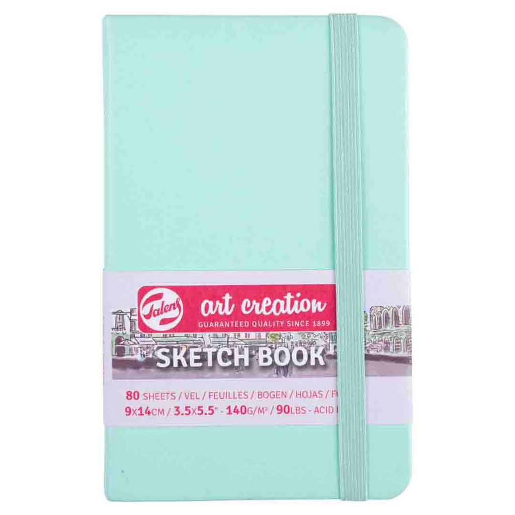 Art Creation sketch book black F.MINT 9X14 140G 