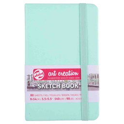 [9314031M] Art Creation sketch book black F.MINT 9X14 140G 