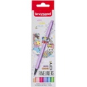 Bruynzeel fineliner pastel 6 