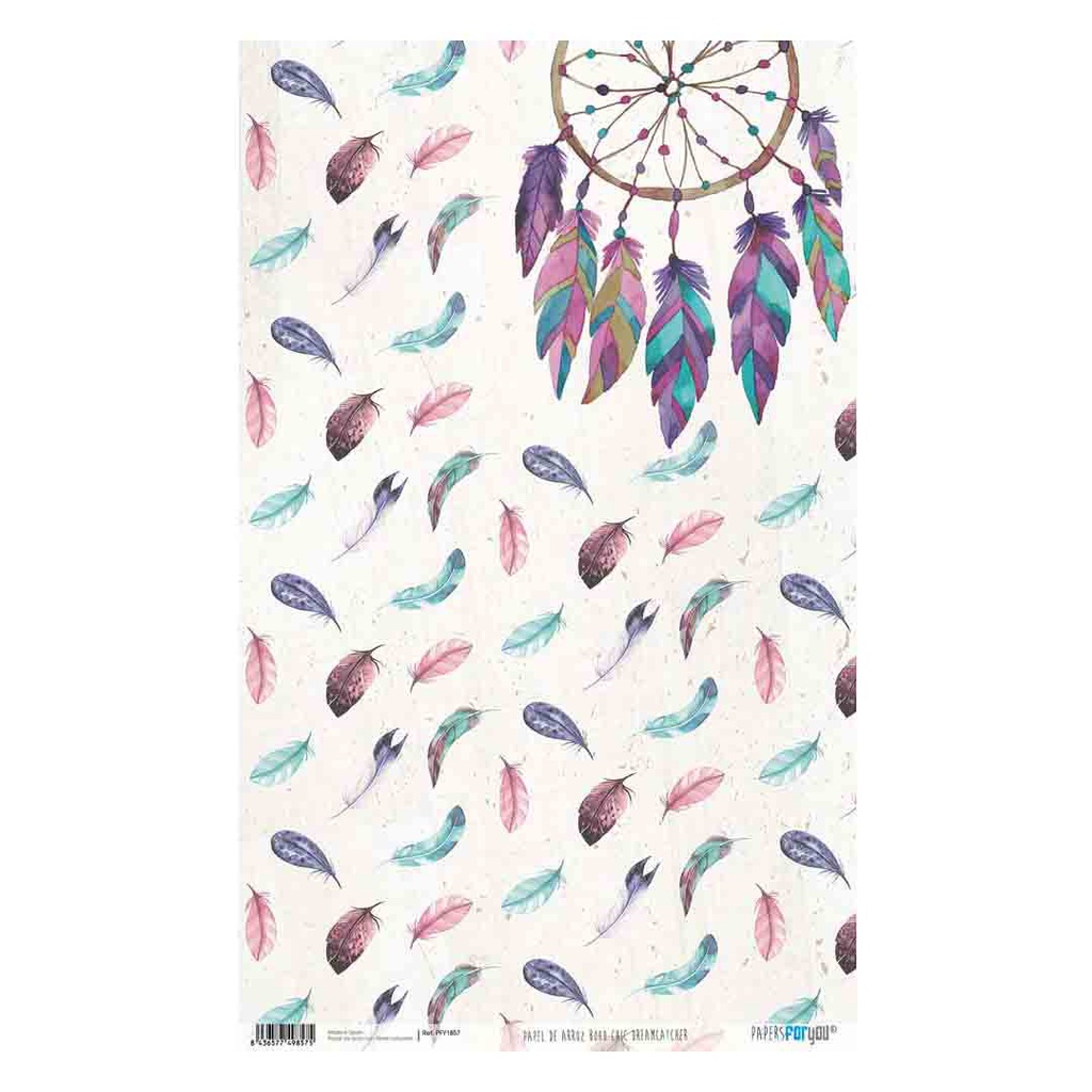 ورق أرز 54*33 BOHO CHIC DREAMCATCHER