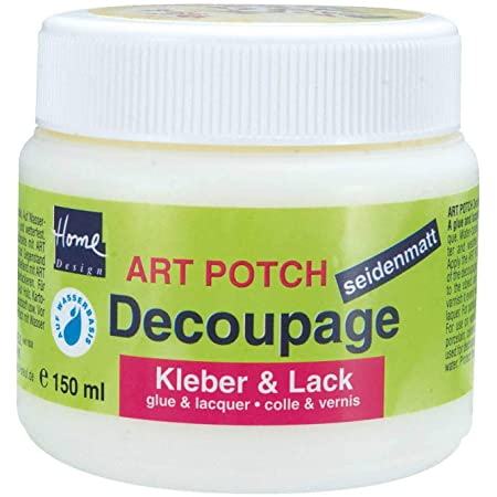 KREUL Art Potch Decoupage glue &amp; Lacquer silky matt 150 ml