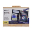 Mont Marte Beginners Watercolor Box 33pc