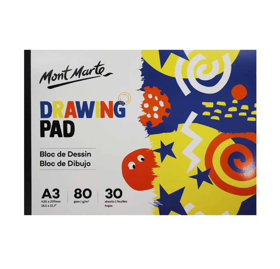 Mont Marte Drawing Pad A3 30 Sheets