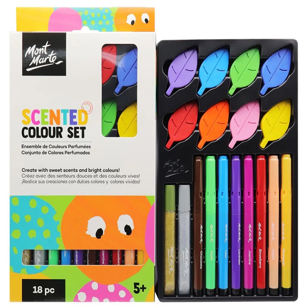 Mont Marte Scented color Set 18pc