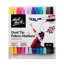 Mont Marte Fabric Markers 12pc