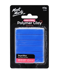 [MMSP6030] Mont Marte Make n Bake Polymer Clay 60g - Royal Blue