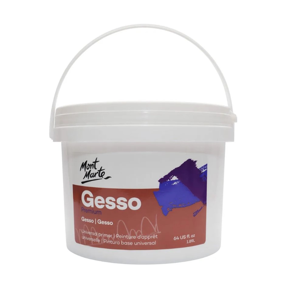 Mont Marte Gesso Tub Premium 1.89 Litre 64oz