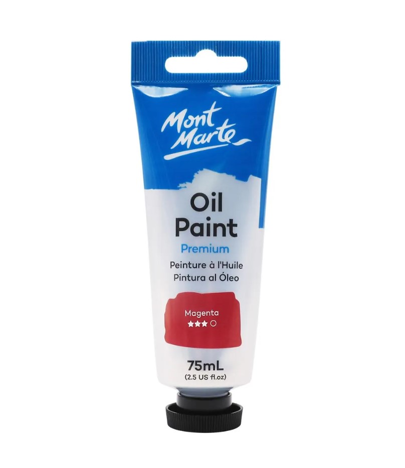 Mont Marte Oil Paint 75ml - Magenta