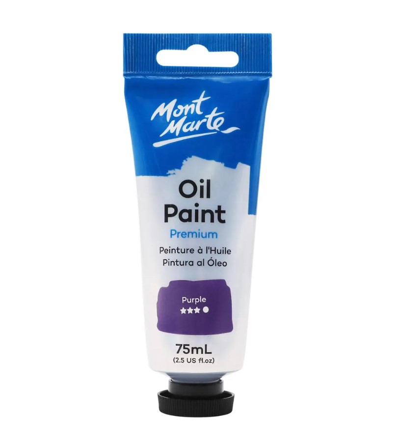 Mont Marte Oil Paint 75ml - Purple