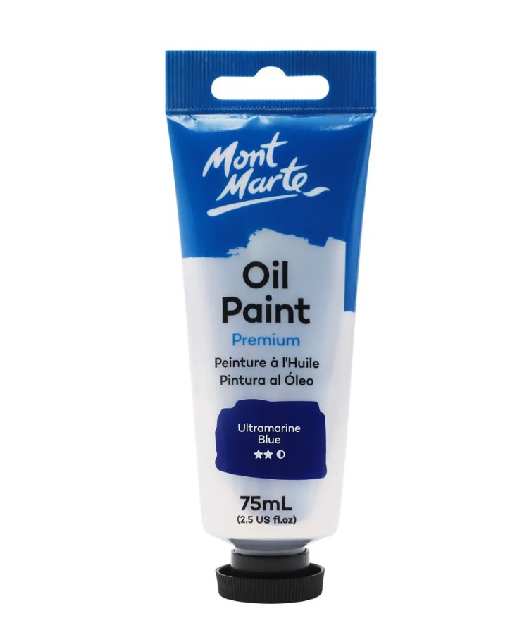 Mont Marte Oil Paint 75ml - Ultramarine  