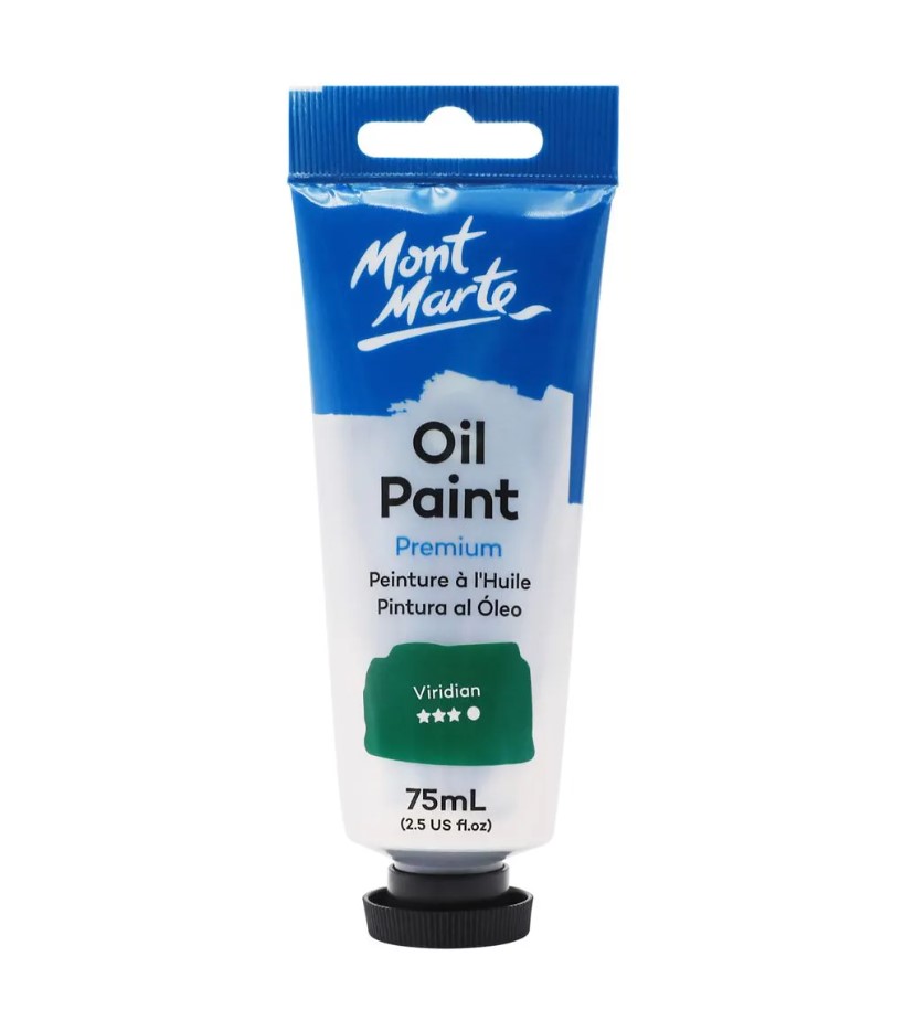 Mont Marte Oil Paint 75ml - Viridian