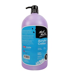 [MSCH2224] الوان اكريلك مونت مارت 2 لتر مع ضغاط - Light Purple