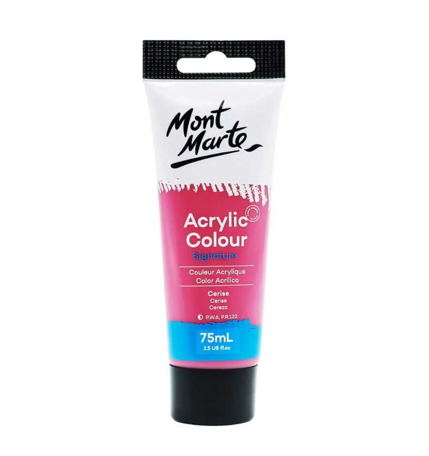 Mont Marte Acrylic color Paint 75ml - Cerise