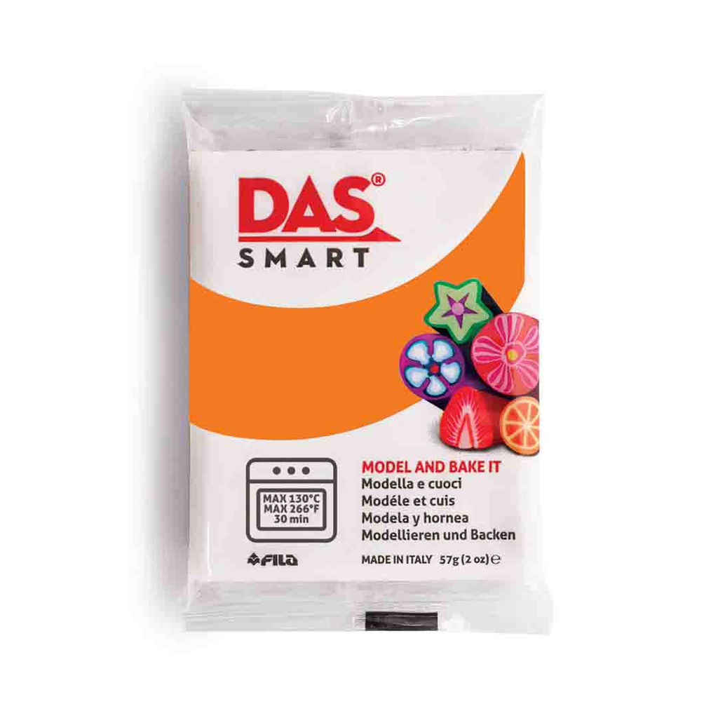 DAS Smart Polymer Clay - Orange, 2 oz