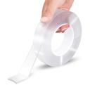 شطرطون شفاف لاصق جهتيين FANTASTICK 2mm*3cm*1.5m