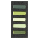 Rembrandt soft pastels  set LUSH GREENS 5.5