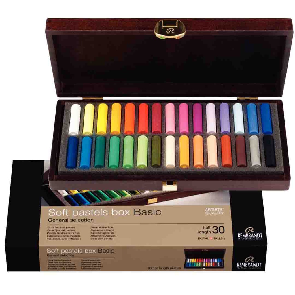 Rembrandt soft pastels  box BASIC 30.5
