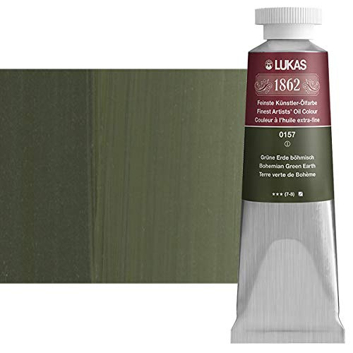 Lukas oil color 37ml Green Earth
