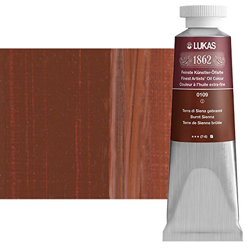 Lukas oil color 37ml Burnt Sienna