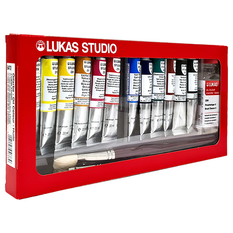 Lukas Studio Oil color 12x20ml Sliding Box