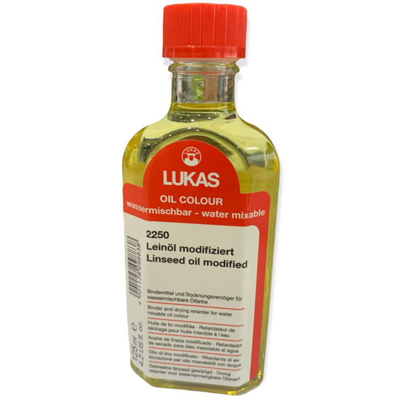 Lukas 125ml Linseed Oil Modified