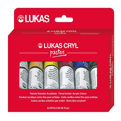 Lukas Acrylic color Pastos 6x37ml Set