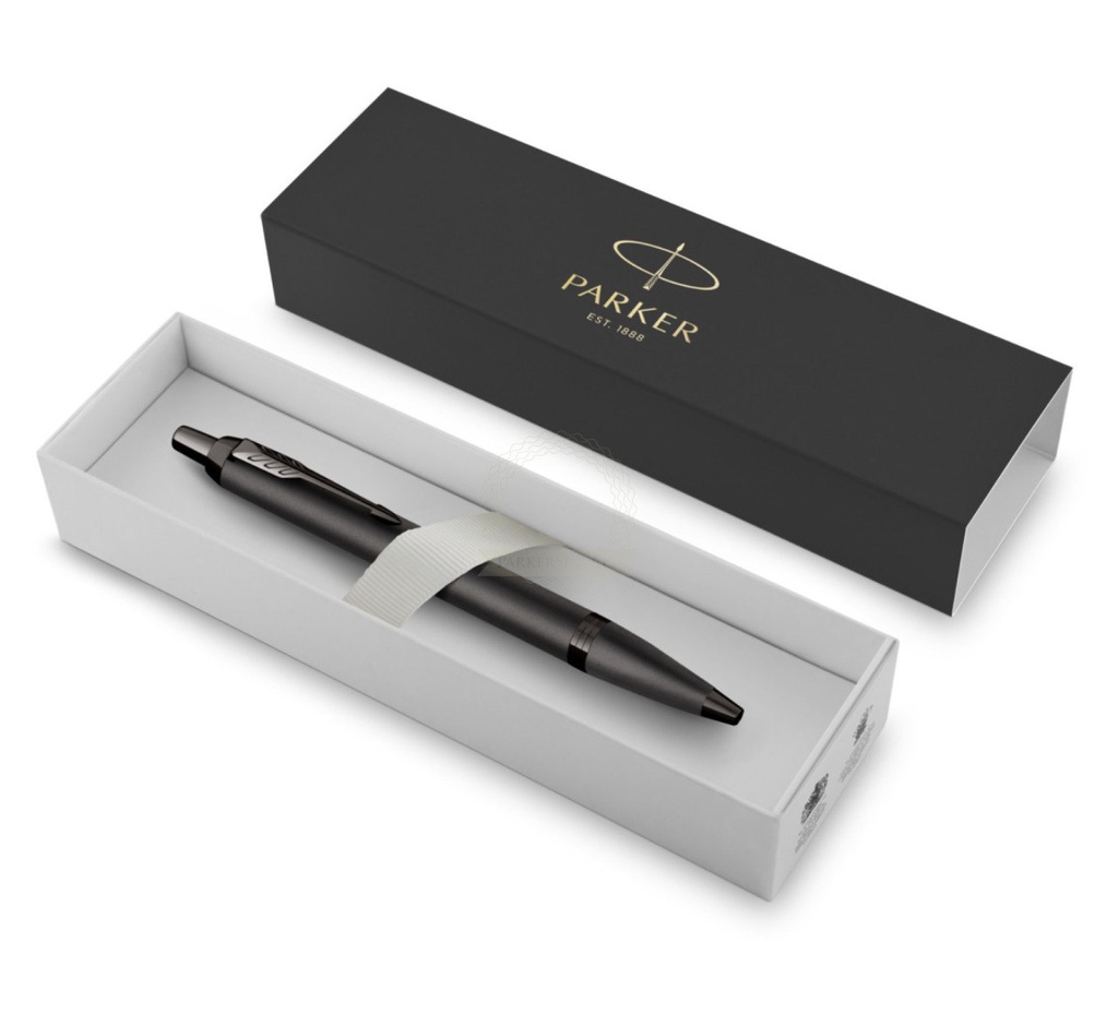 قلم باركر اي ام مونو رمادي اسود جاف PARKER