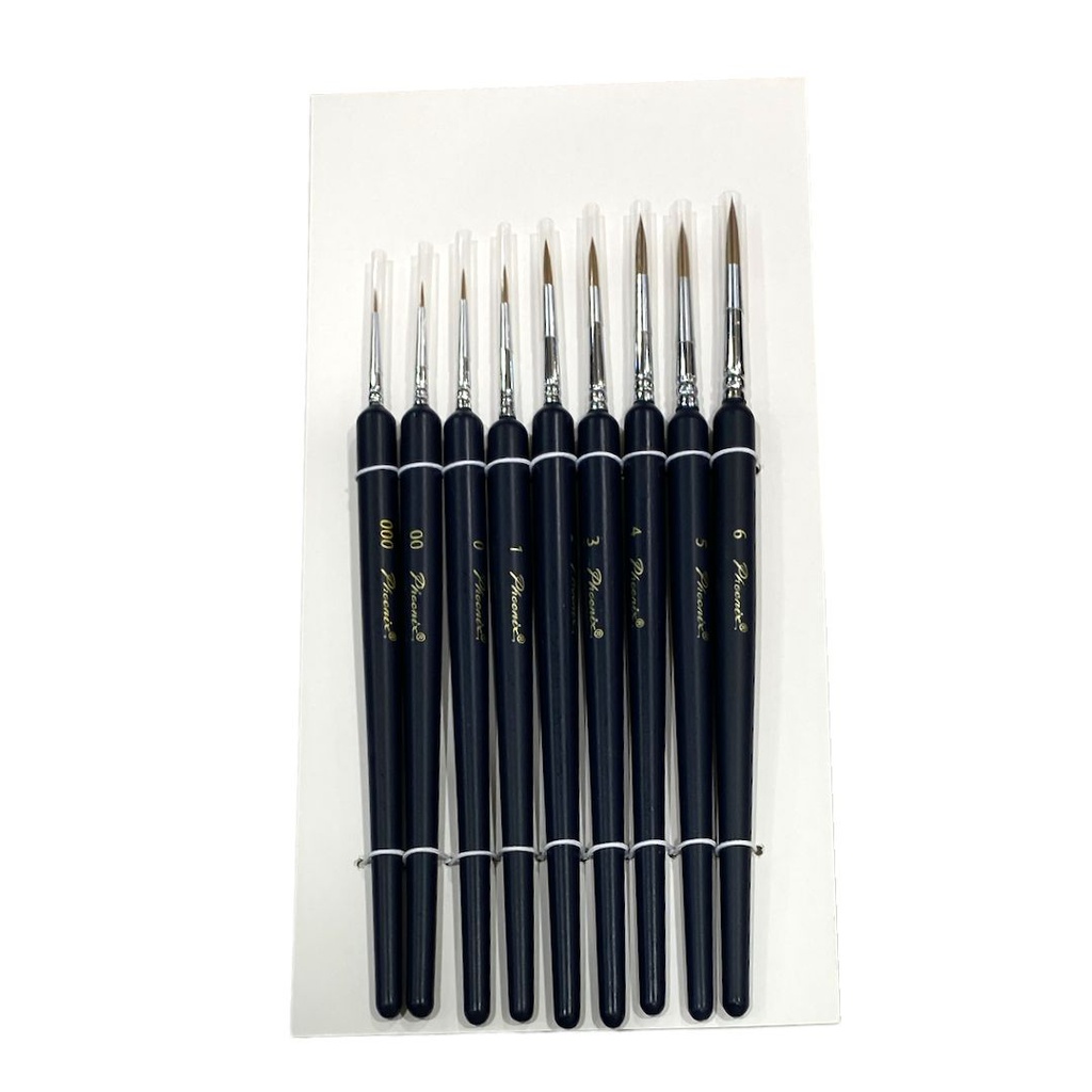 Phoenix Artist Brush set 9PCS/set