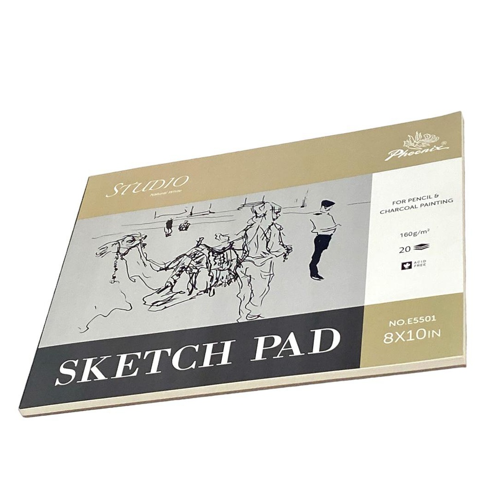Phoenix Sketch pad 160GSM 20sheet 8X10IN