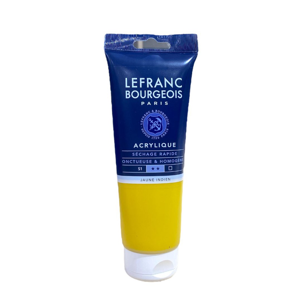 Lefranc &amp; Bourgeois fine acrylic color 200ML tube INDIAN YELLOW