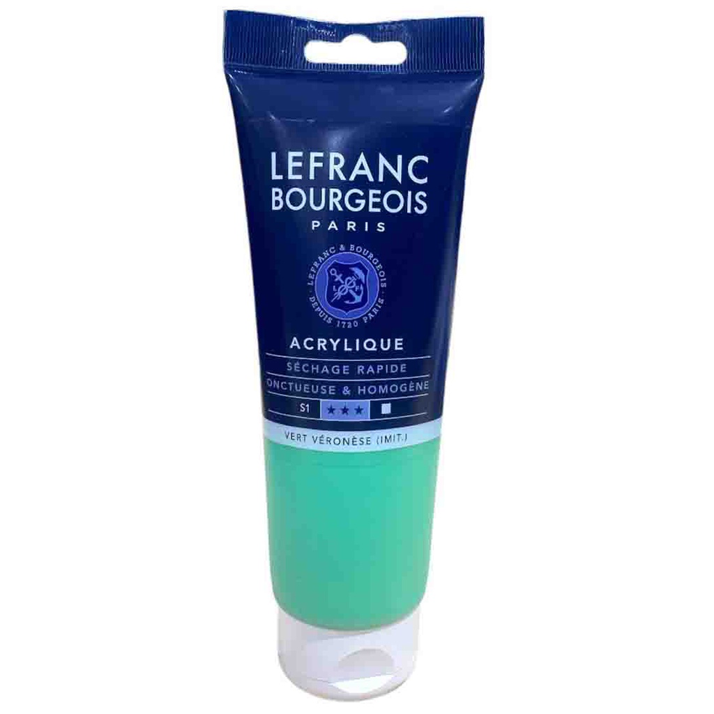 Lefranc &amp; Bourgeois fine acrylic color 200ML tube VERONESE GREEN SHADE