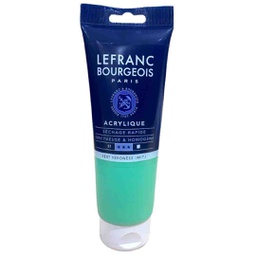 [300463] Lefranc &amp; Bourgeois fine acrylic color 200ML tube VERONESE GREEN SHADE