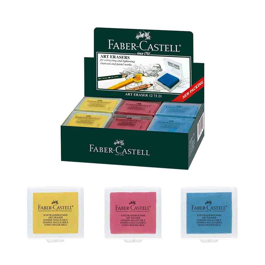 FABER-CASTEL Charcoal Kneaded Art Eraser With Case‏