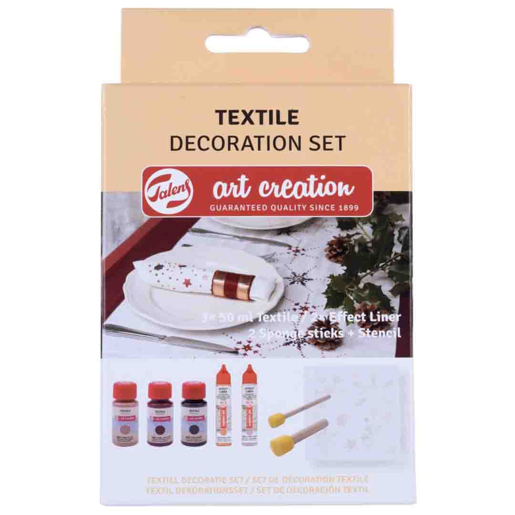 Art Creation textile decoration set 50ml 4 colors  