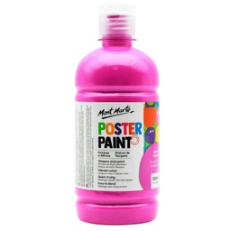 [MPST2004] Mont Marte Poster Paint 500ml - Fluoro Purple