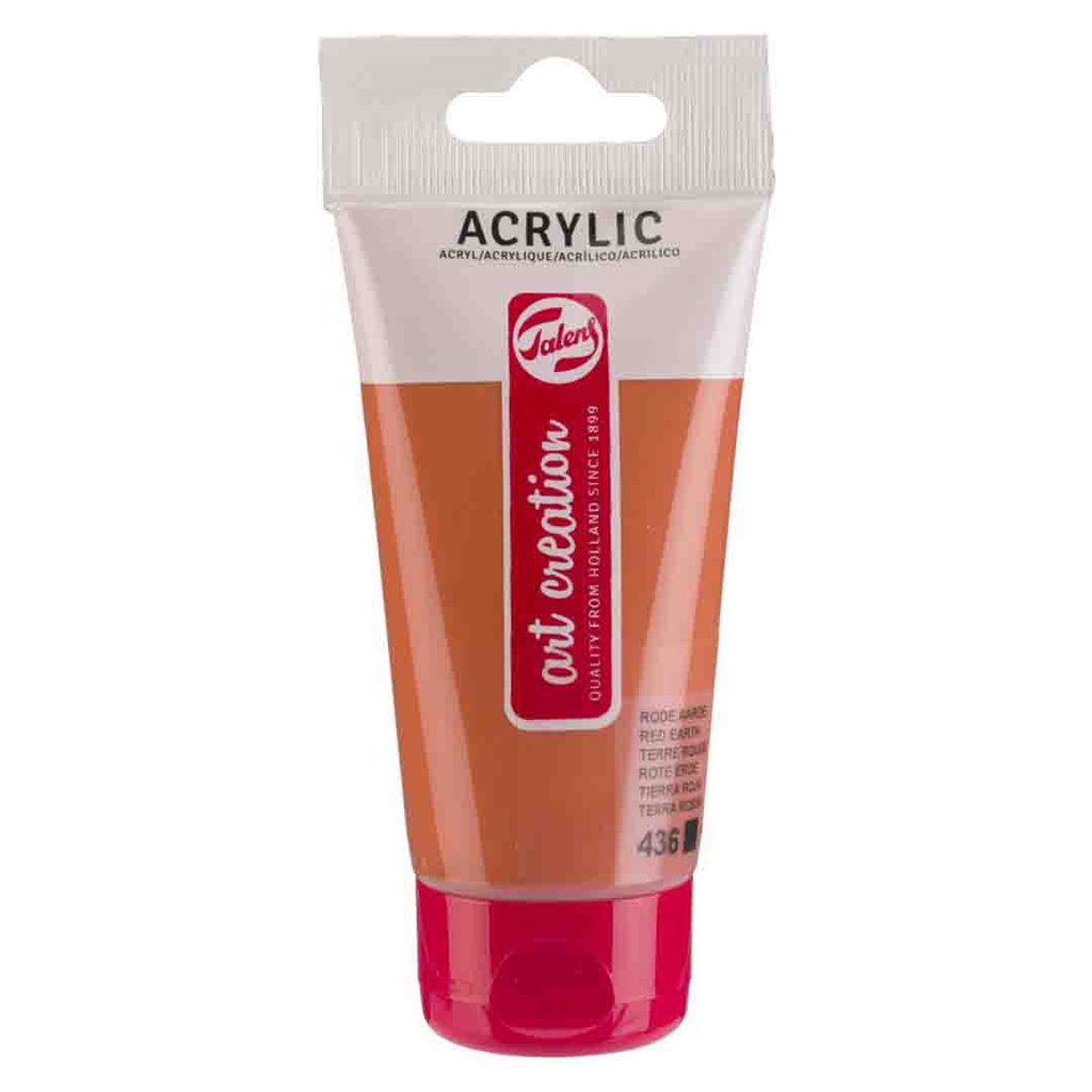 Art Creation acrylic color 75ML RED EARTH