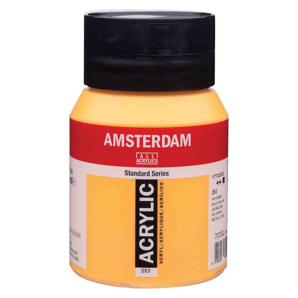 Amsterdam acrylic color 500ML GOLD YELLOW