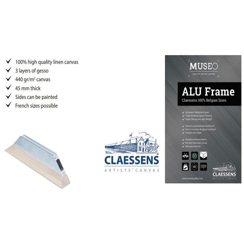 MUSEO ALU-Frame - 45mm - 80x160
cm