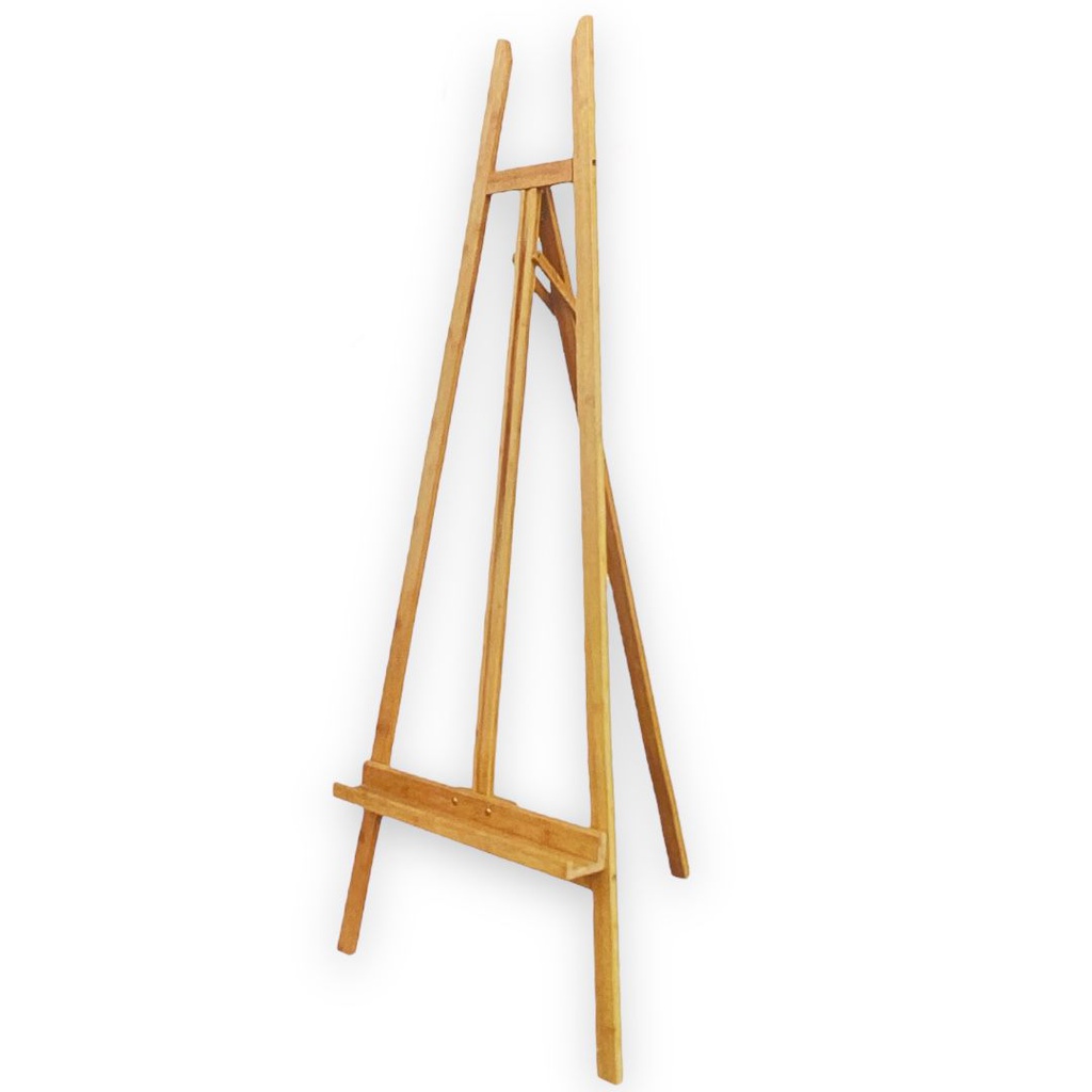 A Frame Lyre Easel, BAMBOO Dimensions: 66x90x150cm
Material: Bamboo