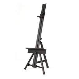 [SFE0066] Alu. 
Table Easel Dimensions: 33.6X25.5X78.4cm
Hold canvas up to 66cm.
Material: Aluminum