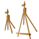 Table Top Easel Dimensions: 44x25x44(76)cm 
Hold canvas up to 70cm
Material: Beechwood