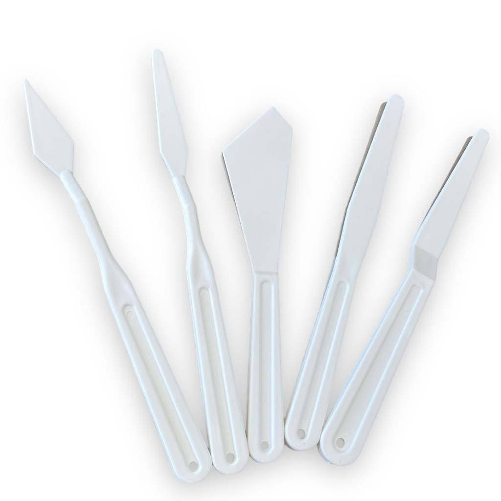 Plastic palette knife 5PK