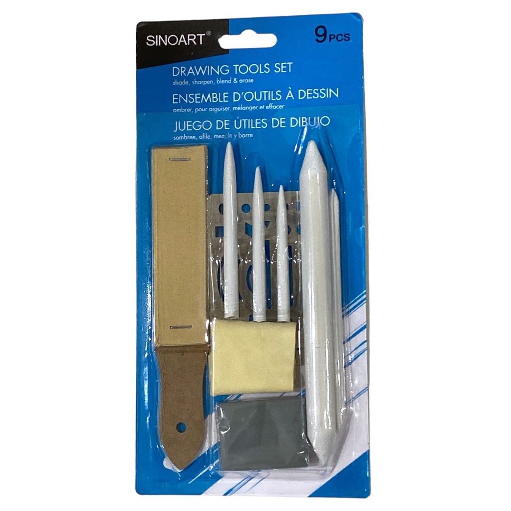 Drawing Tools Set 9pcs