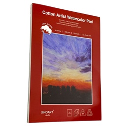 [SFZ048_A4] Cotton Watercolor Pad 300gsm, 16 sheets, A4